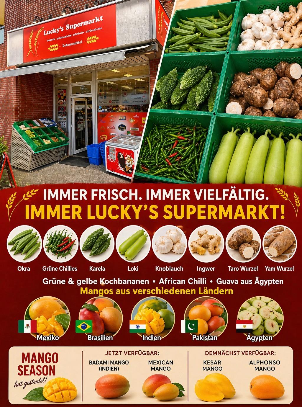 Internationale Lebensmittel