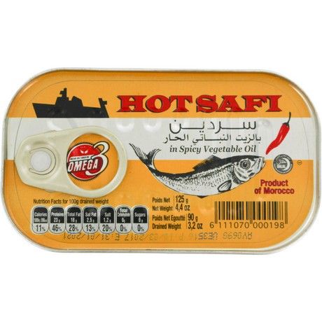 Sardinen in scharfem Öl
