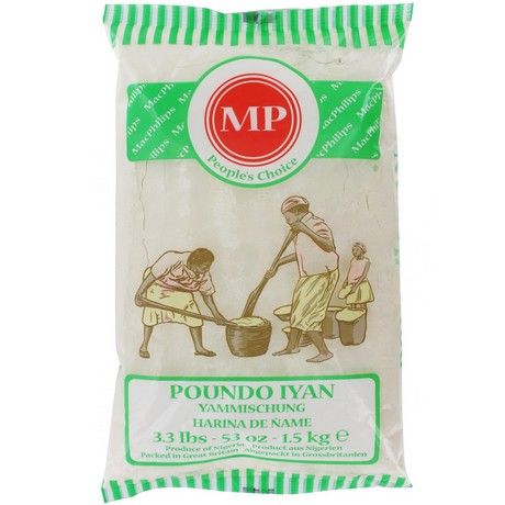 Poundo Iyan (Yam-Püree)